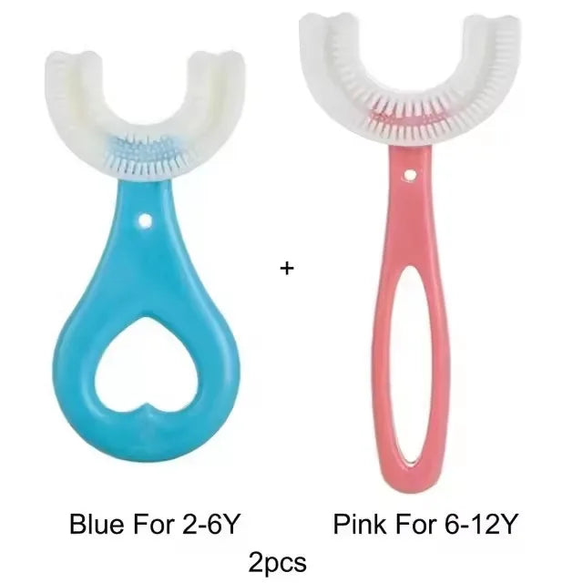 360° U-Shaped Kids Toothbrush