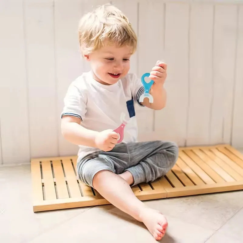 360° U-Shaped Kids Toothbrush