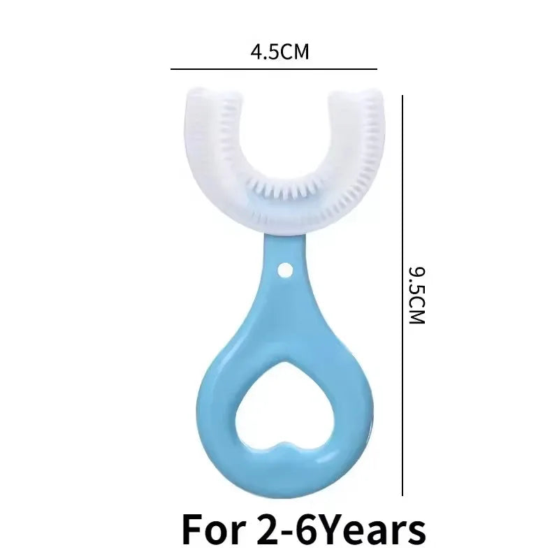 360° U-Shaped Kids Toothbrush