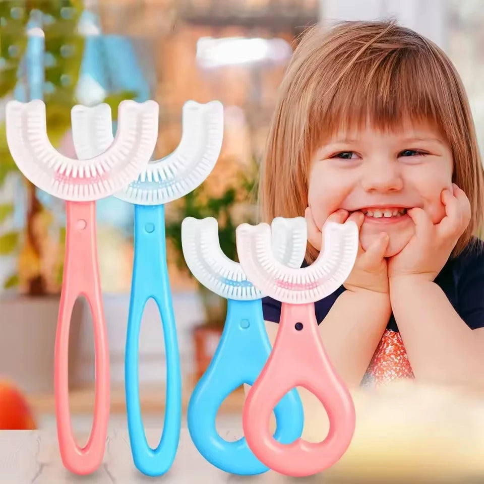 360° U-Shaped Kids Toothbrush