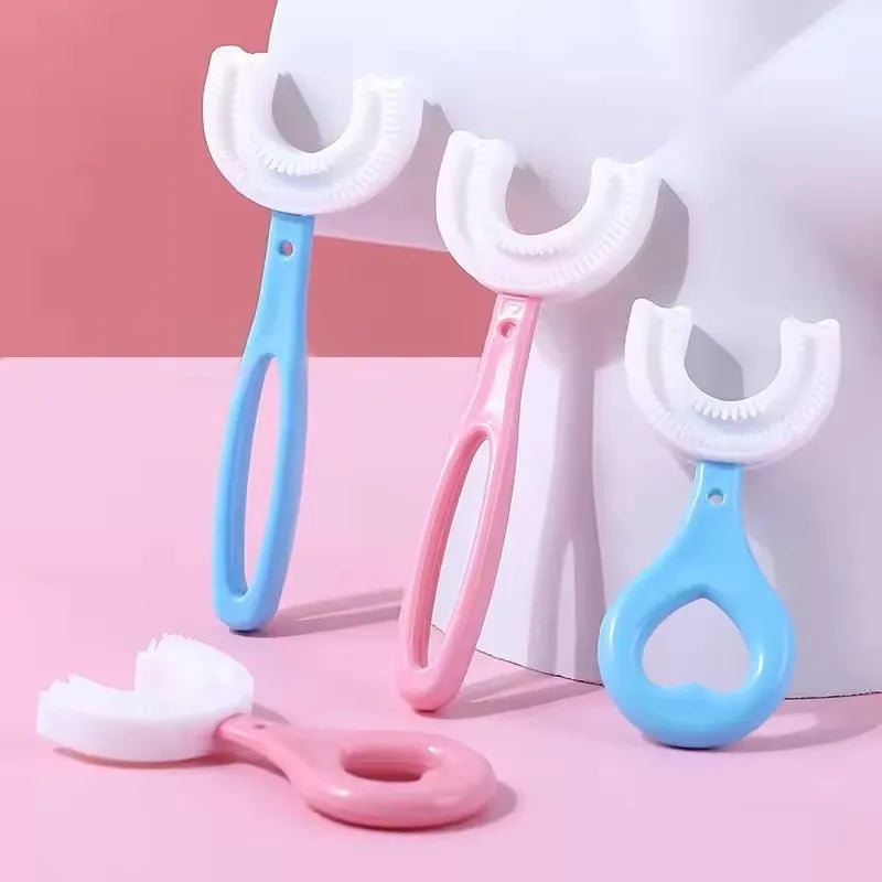 360° U-Shaped Kids Toothbrush