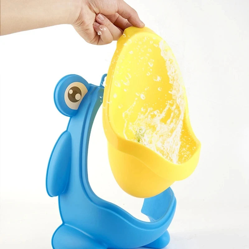 Little Frog Baby Urinal – Cute Wall-Mounted Potty Training Urinal