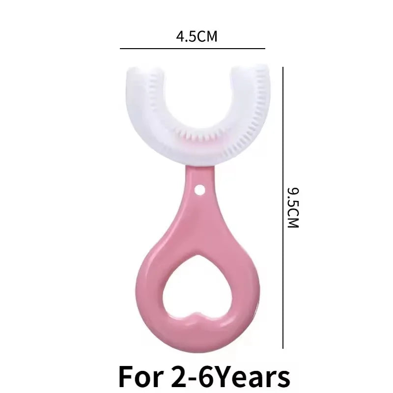 360° U-Shaped Kids Toothbrush