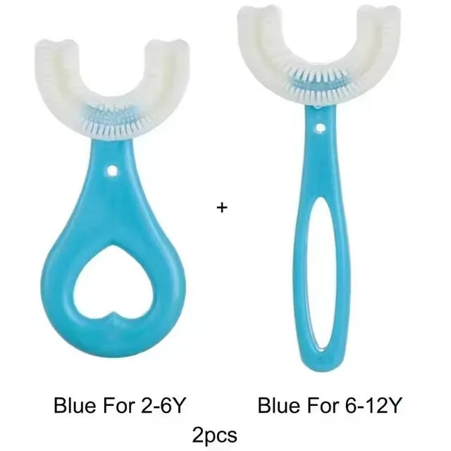 360° U-Shaped Kids Toothbrush