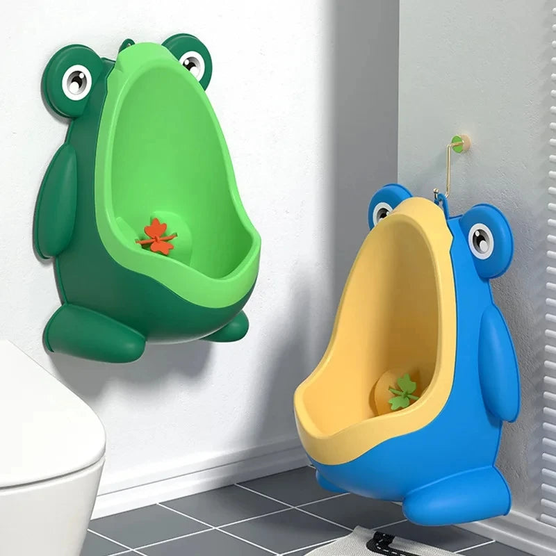 Little Frog Baby Urinal – Cute Wall-Mounted Potty Training Urinal