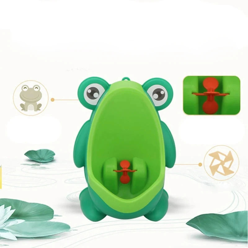 Little Frog Baby Urinal – Cute Wall-Mounted Potty Training Urinal